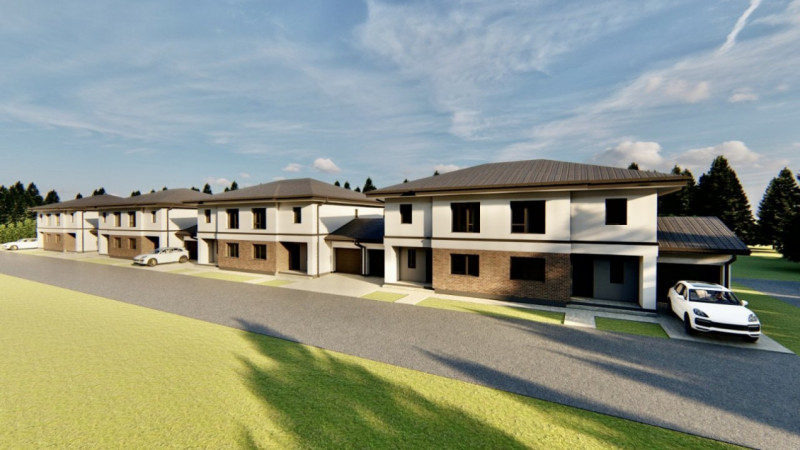 Casa tip duplex de vanzare in Floresti, 150 mp utili, semifinisat, garaj