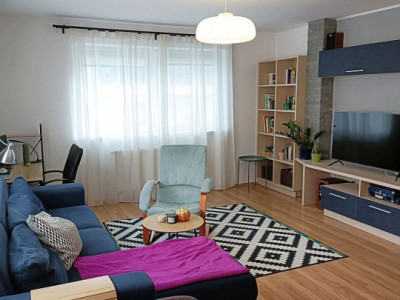 Apartament 2 camere Buna Ziua, 62 mp, finisat modern, mobilat si utilat