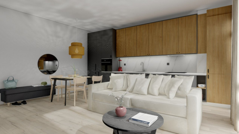 Apartament 2 camere zona Vivo, 54 mp utili, finisaje premium, mobilat modern