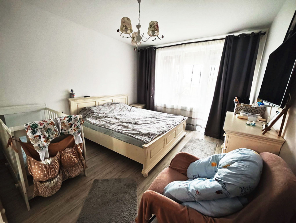 Apartament 3 camere Floresti, 70 mp utili, finisat, parcare inclusa