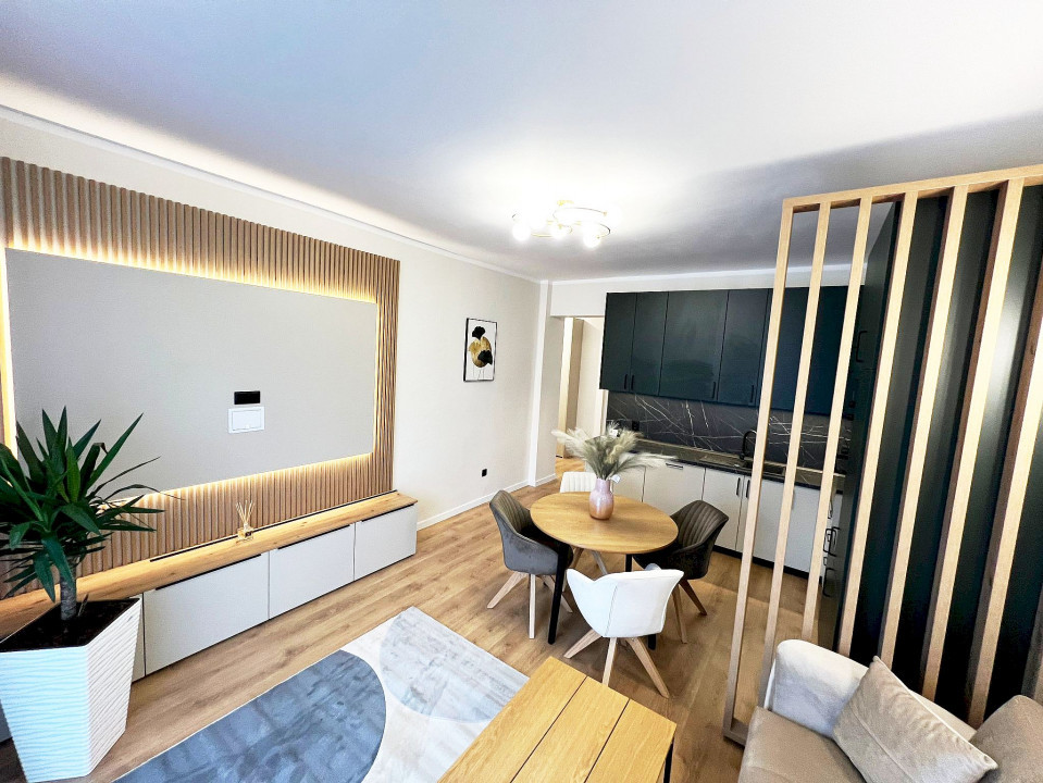 Apartament 2 camere Borhanci, finisaje premium, mobilier modern