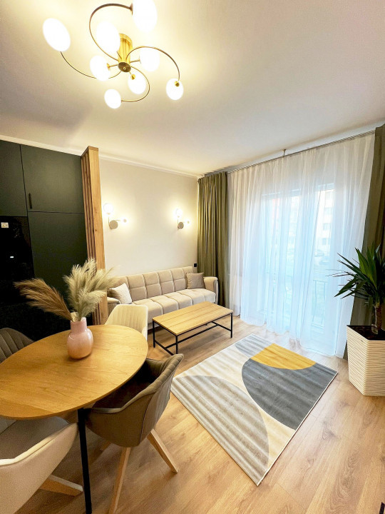 Apartament 2 camere Borhanci, finisaje premium, mobilier modern