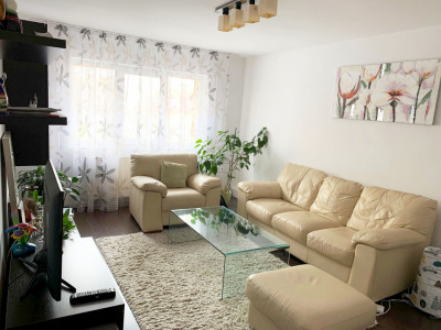 Apartament 3 camere zona Kaufland Manastur, finisat, mobilat, utilat