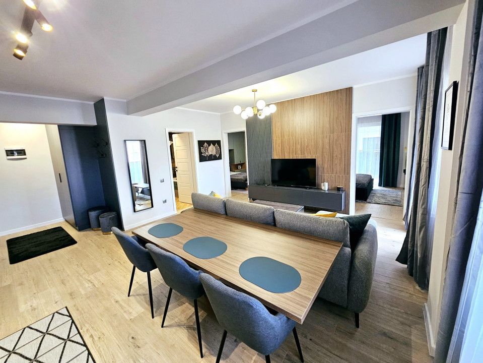 Apartament 3 camere Floresti, finisaje premium, mobilat si utilat top