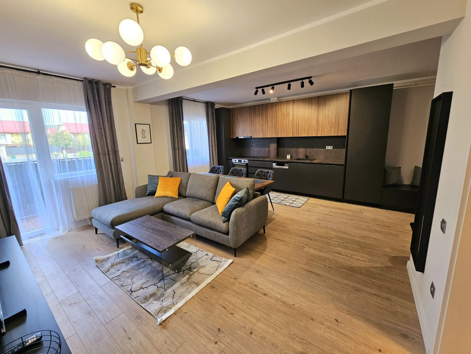 Apartament 3 camere Floresti, finisaje premium, mobilat si utilat top