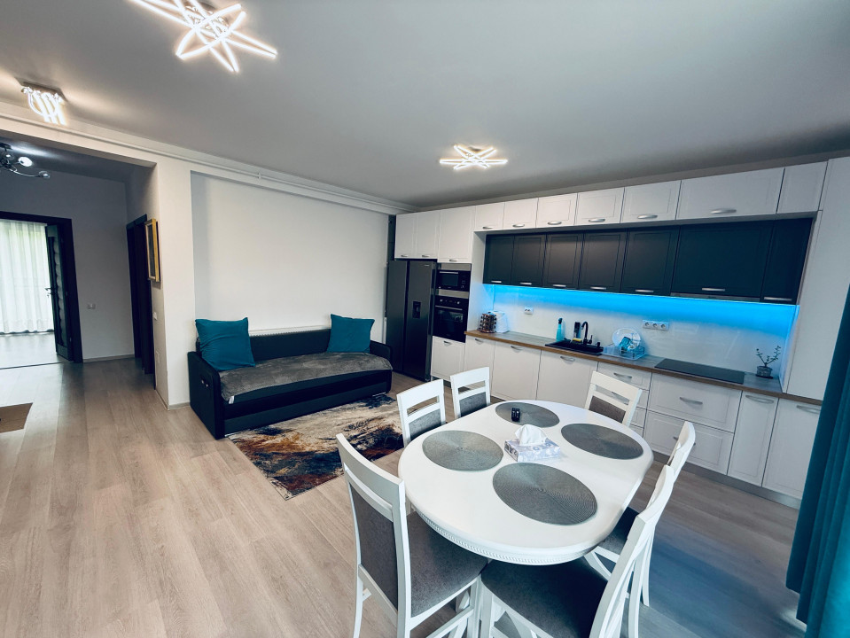 Apartament 3 camere Floresti, 66 mp, finisat modern, mobilat, utilat, comision 0