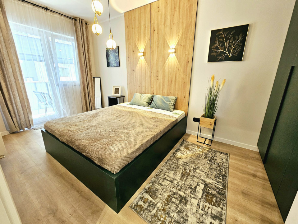 Apartament 2 camere Floresti, 54 mp ultrafinisat, mobilat si utilat modern