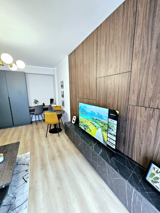 Apartament 2 camere Floresti, 54 mp ultrafinisat, mobilat si utilat modern