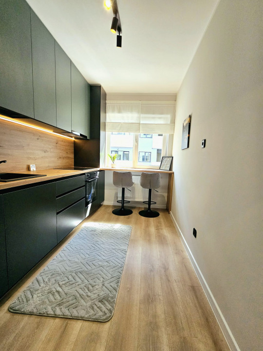 Apartament 2 camere Floresti, 54 mp ultrafinisat, mobilat si utilat modern