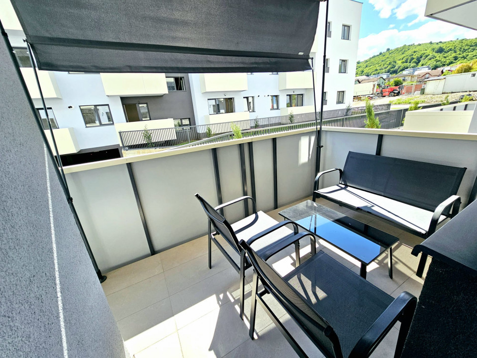 Apartament 2 camere Floresti, 54 mp ultrafinisat, mobilat si utilat modern