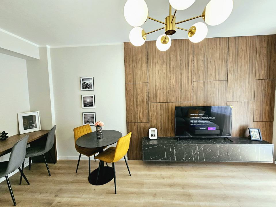 Apartament 2 camere Floresti, 54 mp ultrafinisat, mobilat si utilat modern
