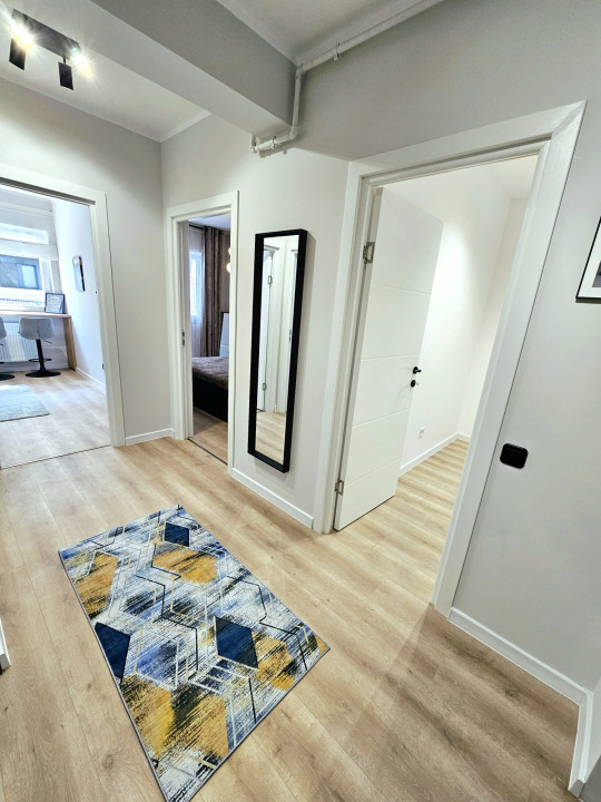 Apartament 2 camere Floresti, 54 mp ultrafinisat, mobilat si utilat modern