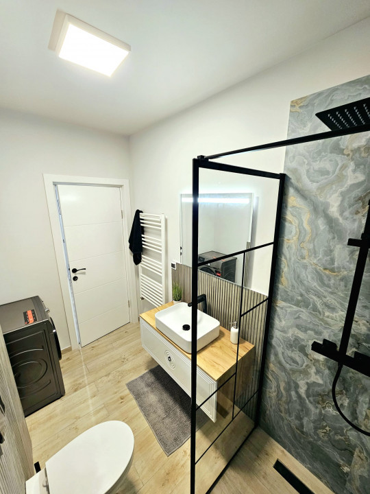Apartament 2 camere Floresti, 54 mp ultrafinisat, mobilat si utilat modern