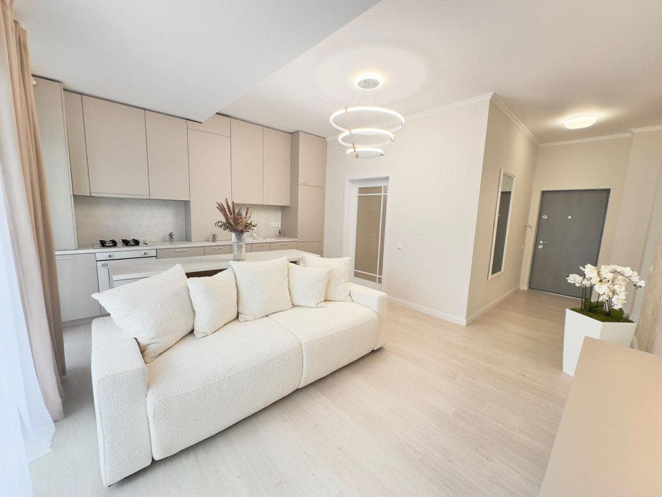 Apartament 3 camere Floresti-Eroilor, ultrafinisat, mobilat, totul nou