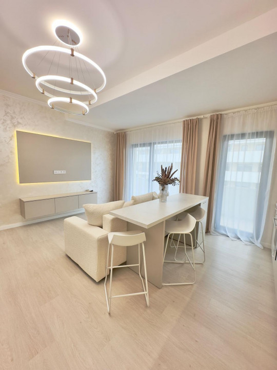 Apartament 3 camere Floresti-Eroilor, ultrafinisat, mobilat, totul nou