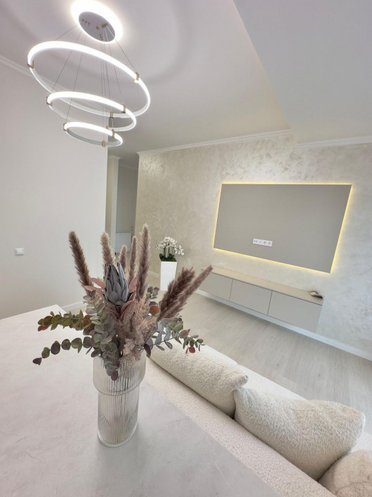 Apartament 3 camere Floresti-Eroilor, ultrafinisat, mobilat, totul nou