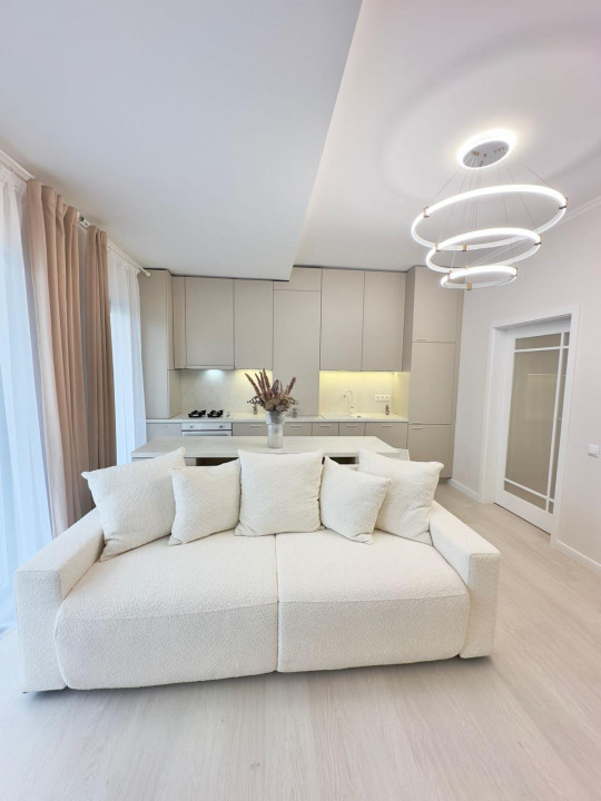 Apartament 3 camere Floresti-Eroilor, ultrafinisat, mobilat, totul nou