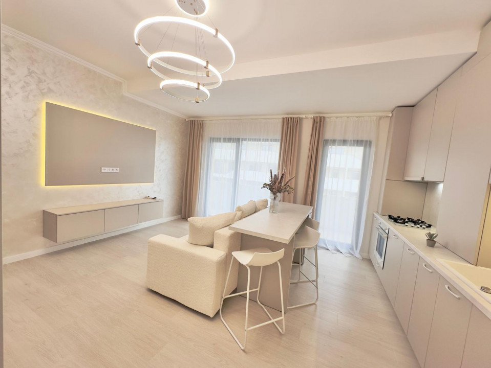 Apartament 3 camere Floresti-Eroilor, ultrafinisat, mobilat, totul nou