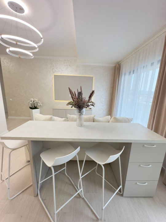 Apartament 3 camere Floresti-Eroilor, ultrafinisat, mobilat, totul nou