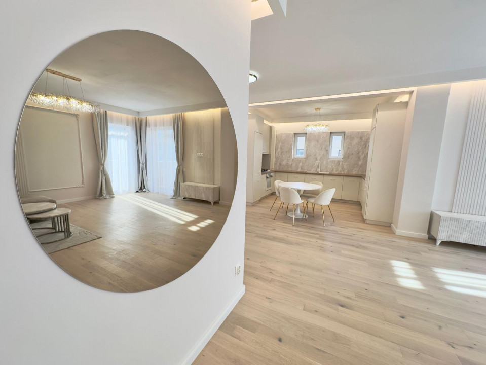 Penthouse de vanzare in Floresti, finisaje PREMIUM, mobilat si utilat modern
