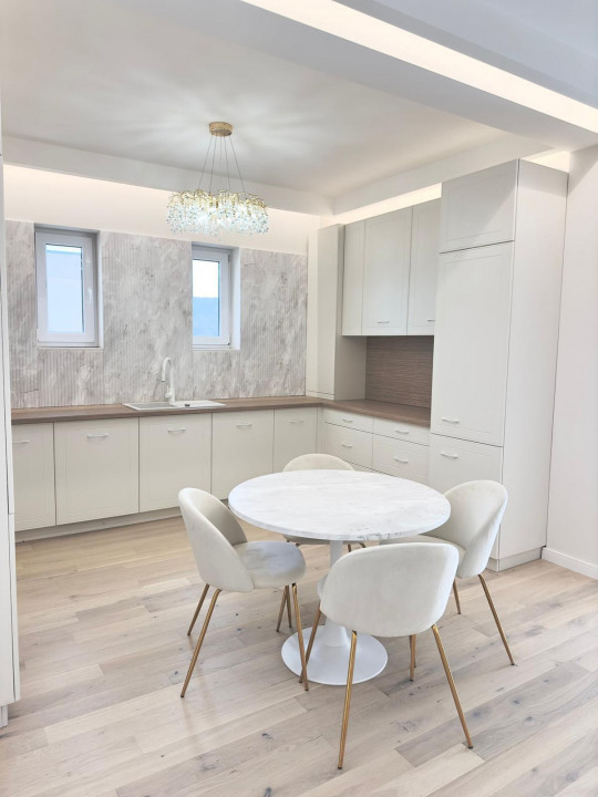 Penthouse de vanzare in Floresti, finisaje PREMIUM, mobilat si utilat modern