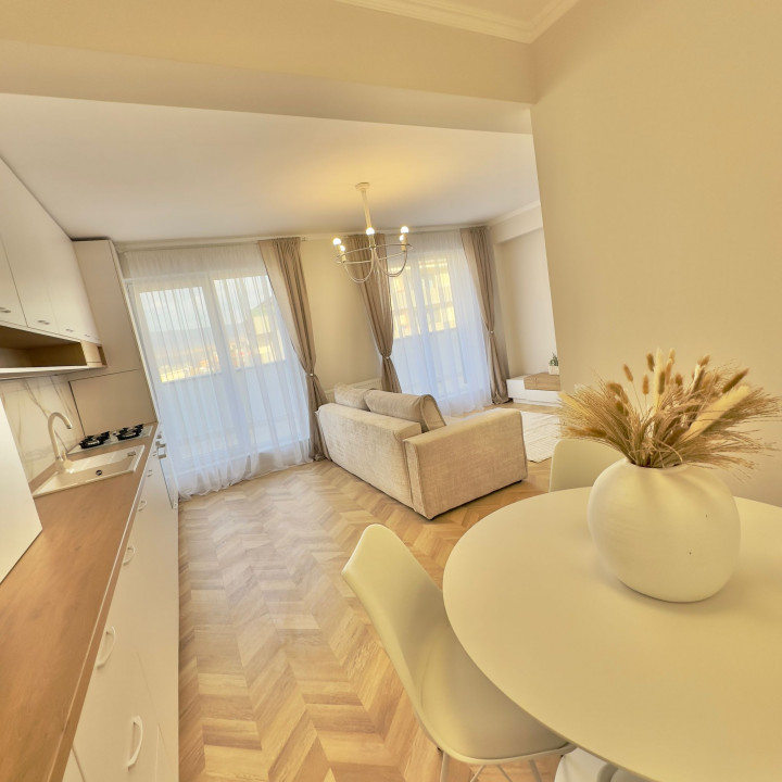 Apartament 2 camere Urusagului, finisat modern, 43 mp, terasa 15 mp