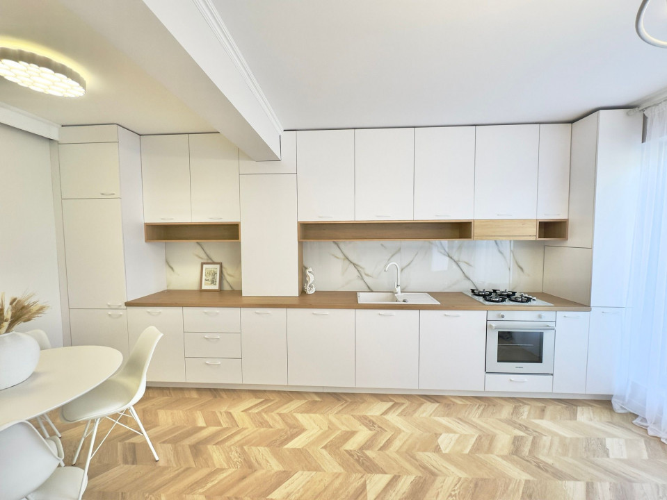 Apartament 2 camere Urusagului, finisat modern, 43 mp, terasa 15 mp