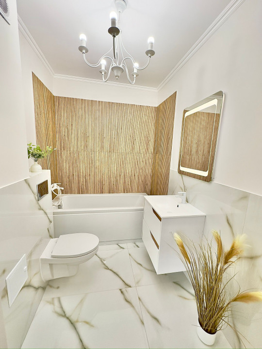 Apartament 2 camere Urusagului, finisat modern, 43 mp, terasa 15 mp
