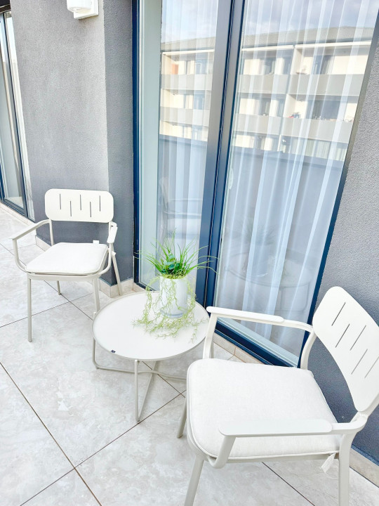 Apartament 2 camere Urusagului, finisat modern, 43 mp, terasa 15 mp