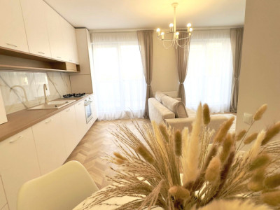 Apartament 2 camere Urusagului, finisat modern, 43 mp, terasa 15 mp