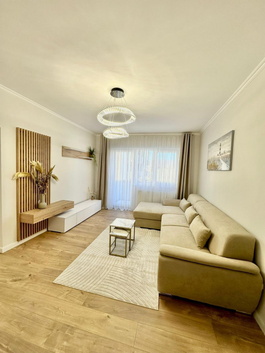 Apartament 2 camere nou, 55 mp utili, 5 mp terasa, ultrafinisat, Floresti
