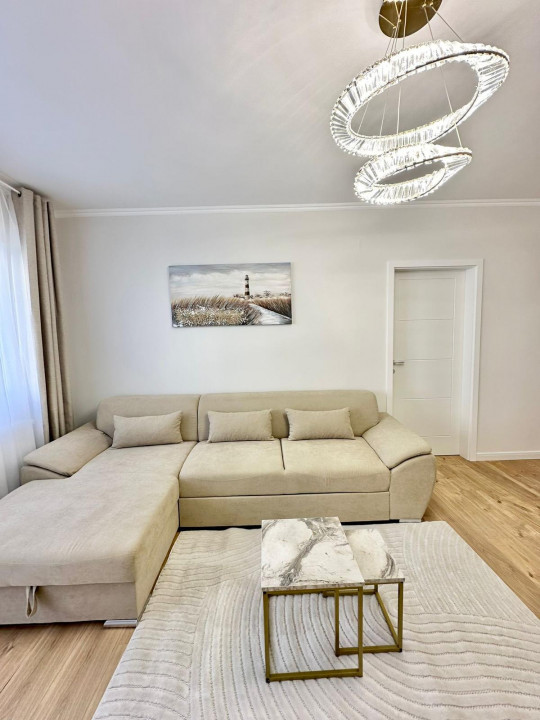 Apartament 2 camere nou, 55 mp utili, 5 mp terasa, ultrafinisat, Floresti