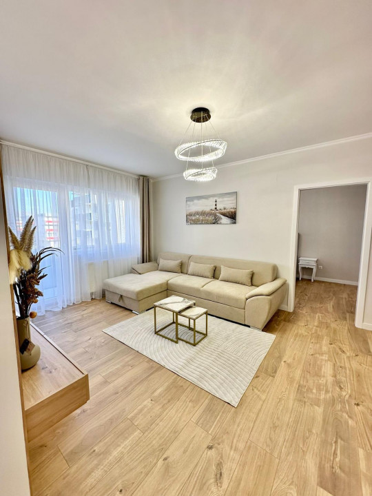 Apartament 2 camere nou, 55 mp utili, 5 mp terasa, ultrafinisat, Floresti