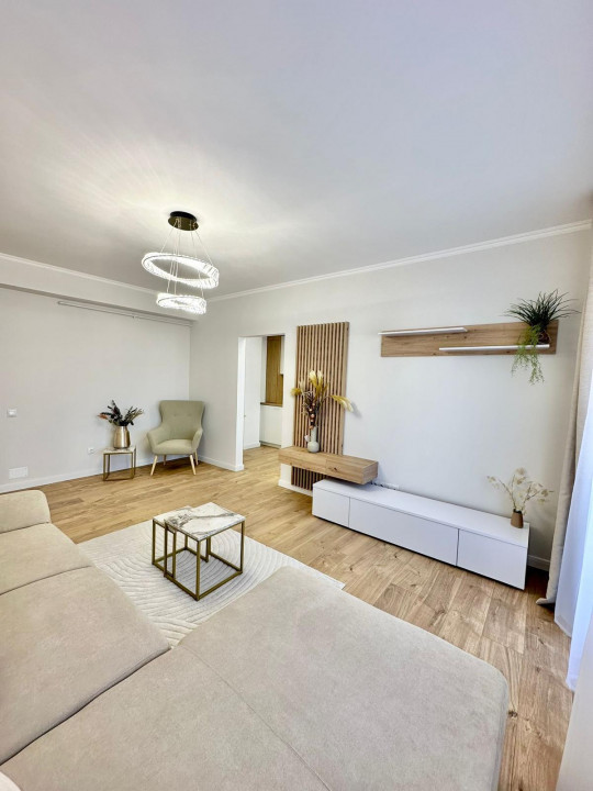 Apartament 2 camere nou, 55 mp utili, 5 mp terasa, ultrafinisat, Floresti