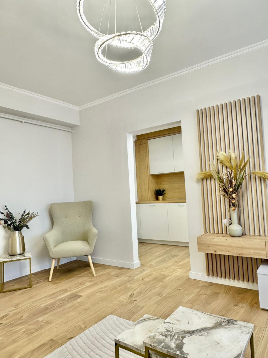 Apartament 2 camere nou, 55 mp utili, 5 mp terasa, ultrafinisat, Floresti