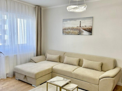 Apartament 2 camere nou, 55 mp utili, 5 mp terasa, ultrafinisat, Floresti