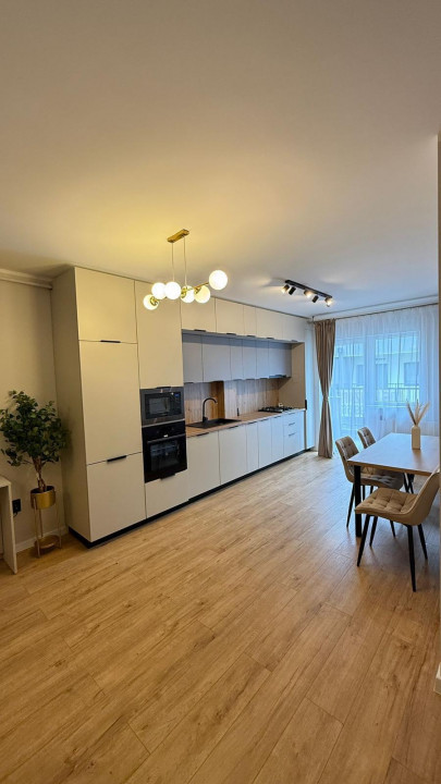 Apartament 2 camere Floresti, 54 mp, terasa 11 mp, ultrafinisat, zona Terra