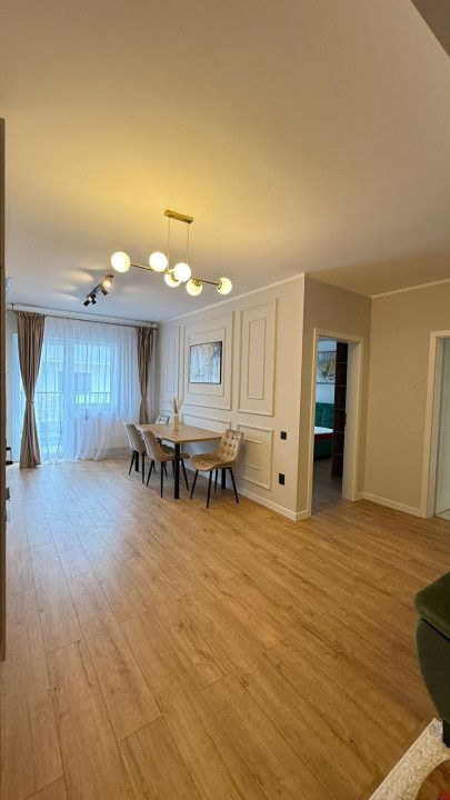 Apartament 2 camere Floresti, 54 mp, terasa 11 mp, ultrafinisat, zona Terra