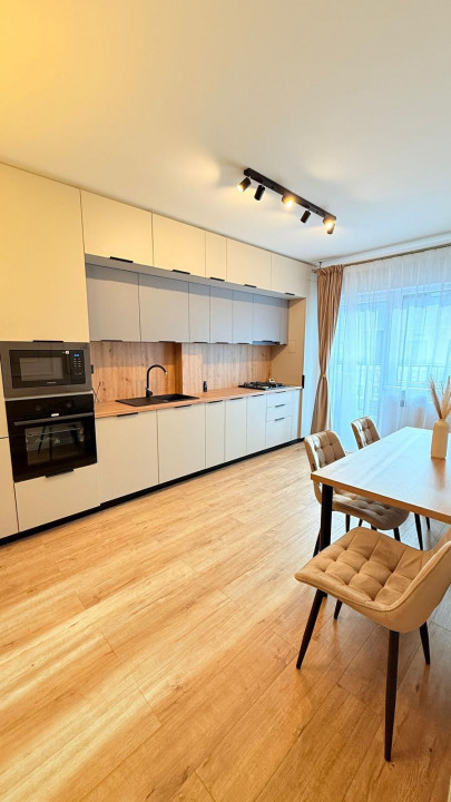 Apartament 2 camere Floresti, 54 mp, terasa 11 mp, ultrafinisat, zona Terra