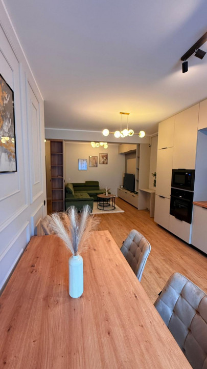 Apartament 2 camere Floresti, 54 mp, terasa 11 mp, ultrafinisat, zona Terra