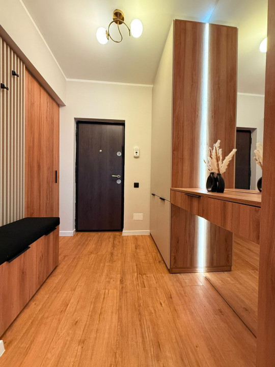 Apartament 2 camere Floresti, 54 mp, terasa 11 mp, ultrafinisat, zona Terra