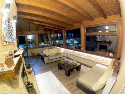 Apartament superb zona Vivo, terasa panoramica, terasa acoperita, semineu