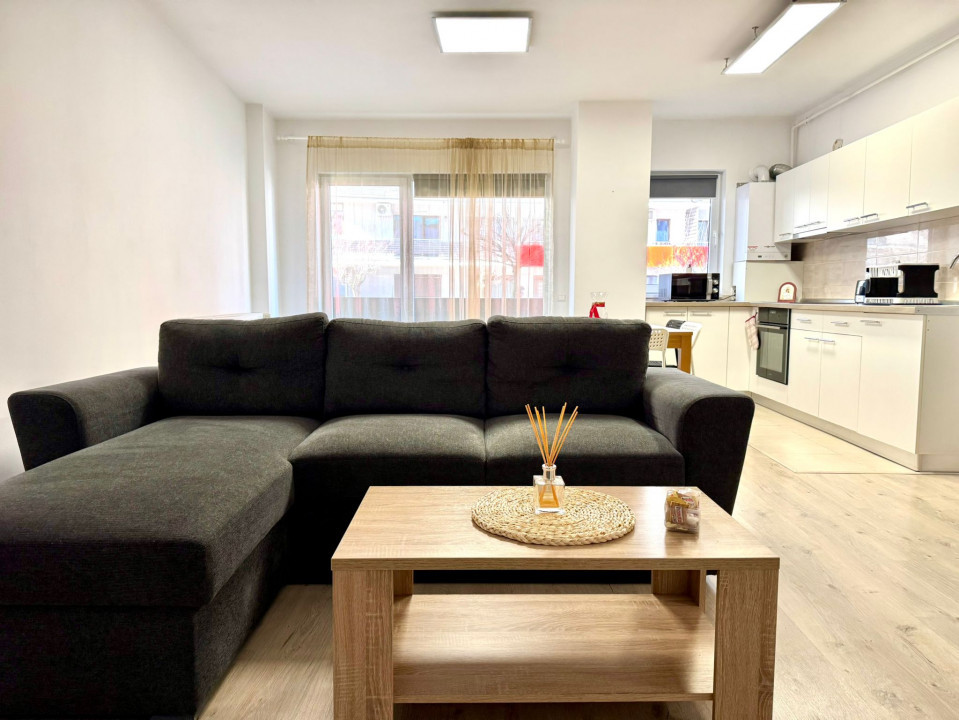 Apartament 2 camere Buna Ziua, 58 mp, terasa 13 mp, finisat modern, oportunitate