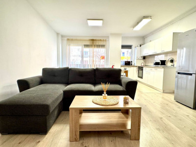 Apartament 2 camere Buna Ziua, 58 mp, terasa 13 mp, finisat modern, oportunitate