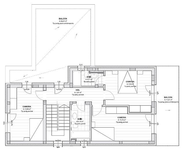 Casa individuala de vanzare in Feleacu, 130 mp utili, teren 750 mp
