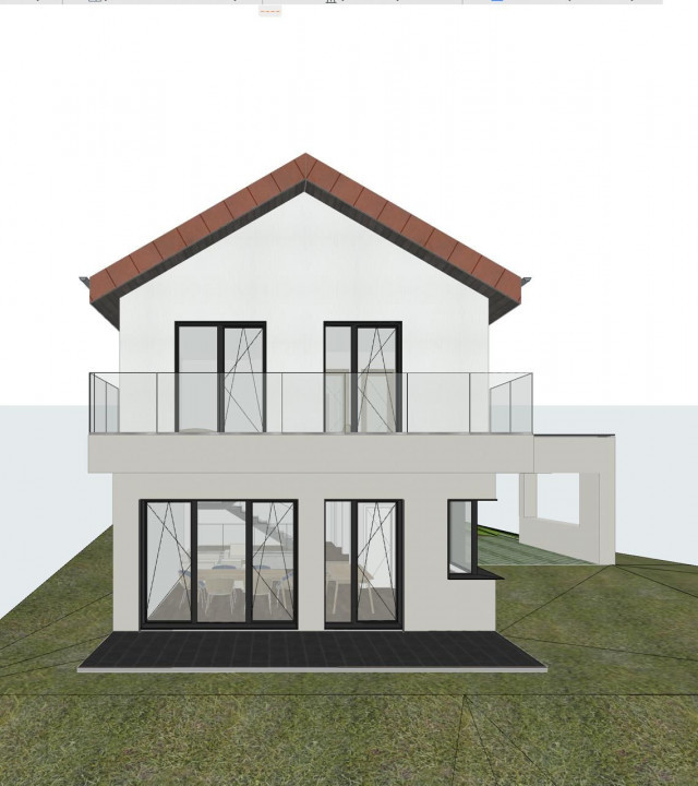 Casa individuala de vanzare in Feleacu, 130 mp utili, teren 750 mp