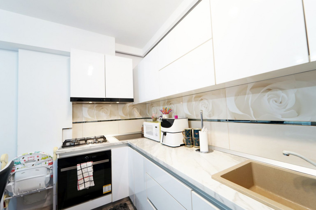 Apartament 3 camere Europa, 76 mp, finisat modern, mobilat si utilat