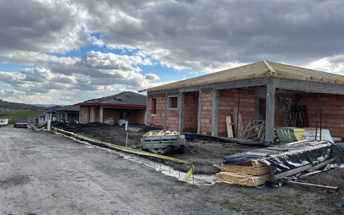 Casă Individuală de pe un singur nivel, Corusu, Cluj, 116 mp utili, teren 650 mp
