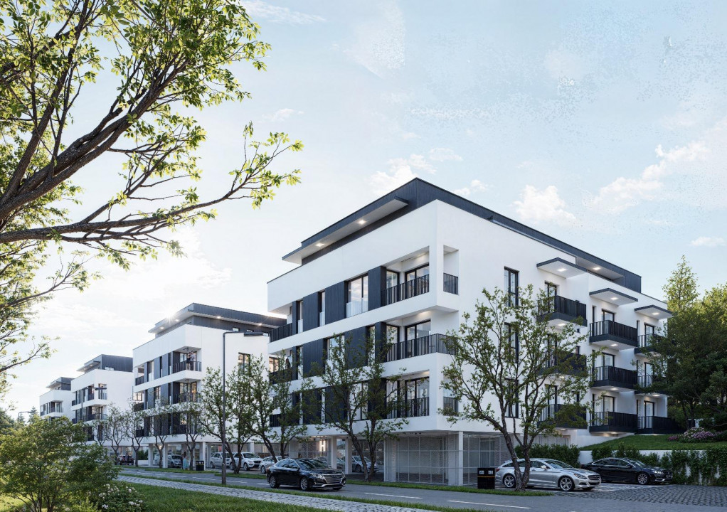 Investește inteligent! Apartament compact, 39 mp, ansamblu nou Baciu