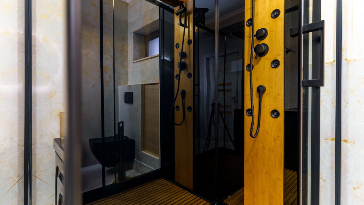 NOU: 2 Camere Europa, mobilat/utilat, design 2025. COMISION 0%,  parcare inclusa